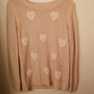 Lauren Conrad Heart Sweater